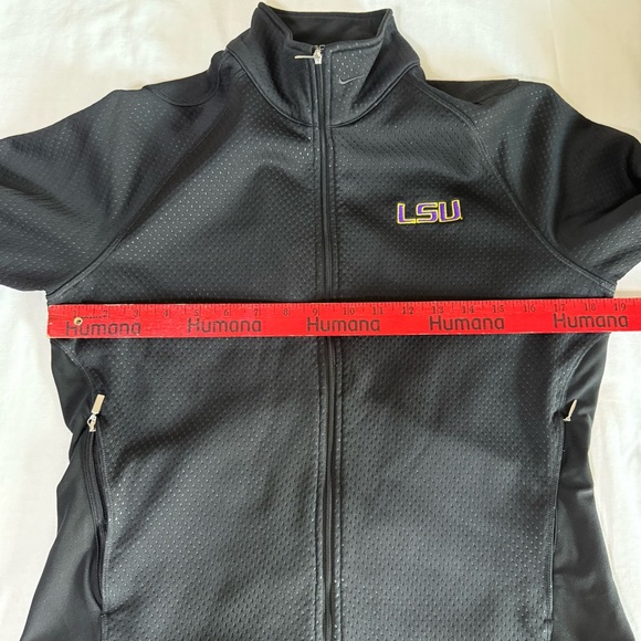 Nike Golf Women’s Therma Fit Full Zip Long Sleeve Black Medium LSU Tigers - Picture 8 of 11